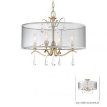 Minka-Lavery 4443-582 - Laurel Estate - 4 Light Pendant