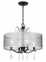 Minka-Lavery 4443-66A - Laurel Estate - 4 Light Semi Flush