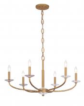 Minka-Lavery 5286-788 - Atella - 6 Light Chandelier