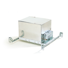 Nora NLIC-401QSAT/10 - 4" IC AT Low Voltage Housing, 120V/12V Mag. Transformer, Max 10W