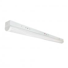 Nora NLSTR-4L1334W/MS - 48" LED Strip Light with Selectable CCT and Integral Motion Sensor, 3300lm / 24W, White finish