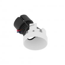 Nora NPR-4RTSLA30XWW - 4" Pearl 120V LED Round Trimless Adjustable Slot Retrofit, 1050lm / 10W, 3000K, Warm White Finis