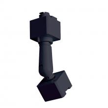 Nora NT-335B - Sloped Track Head Adapter for H-Style Track Head to J-Style Track Systems, Black Finish