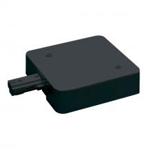 Nora NT-2348B - Live End Feed for Two-Circuit Track, Black Finish