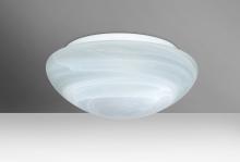 Besa Lighting 911052C - Besa Ceiling Bobbi 10 Marble 2x60W Medium Base