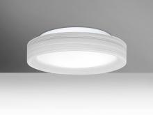 Besa Lighting PELLA13KRC-LED - Besa Pella 13 Ceiling, Chalk, 1x20W LED