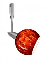 Besa Lighting RSP-155941-18-SN - Besa Spotlight With 18" Stem Palla 3 Satin Nickel Garnet 1x35W Bipin MR11