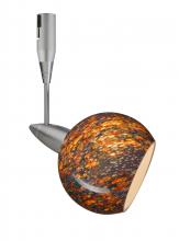 Besa Lighting RSP-1559CE-06-SN - Besa Spotlight With 6" Stem Palla 3 Satin Nickel Ceylon 1x35W Bipin MR11