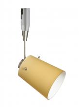 Besa Lighting RSP-5118VM-06-SN - Besa Spotlight With 6" Stem Tammi 3 Satin Nickel Vanilla Matte 1x50W Bipin MR16