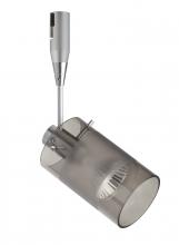 Besa Lighting RSP-6524ES-06-SN - Besa Spotlight With 6" Stem Scope 4 Satin Nickel Smoke/Frost 1x50W Bipin MR16