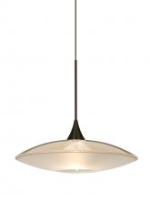 Besa Lighting RXP-6294GD-BR - Besa Pendant Spazio Bronze Gold/Frost 1x50W MAX GY6.35 Base