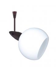 Besa Lighting SP-155907-12-BR - Besa Spotlight With 12" Stem Palla 3 Bronze Opal Matte 1x35W Bipin MR11