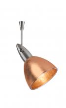 Besa Lighting SP-1758CF-06-SN - Besa Spotlight With 6" Stem Divi Satin Nickel Copper Foil 1x50W Bipin MR16