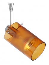 Besa Lighting SP-6524EG-18-SN - Besa Spotlight With 18" Stem Scope 4 Satin Nickel Armagnac/Frost 1x50W Bipin MR16