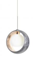 Besa Lighting XP-4293SS-SN - Besa Pendant Pogo Satin Nickel Silver/Inner Silver 1x35W MAX GY6.35 Base