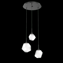Hammerton CHB0039-03-MB-C-C01-L1 - Gem Round 3pc Multi-Pendant