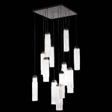 Hammerton CHB0056-12-FB-LC-C01-L1 - Ledgestone Square 12pc Multi-Pendant