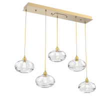 Hammerton PLB0036-05-GB-OC-C01-E2 - Coppa Linear 5pc Multi-Pendant