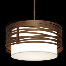 Hammerton CHB0013-24-FB-SH-001-E2 - Tempest Drum with Linen Shade - 24-Inch