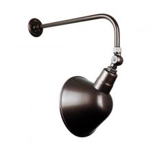 Hi-Lite MFG Co. H-QSN18110-SA-145/QSNB-13-145/QSNSK-145 - 10" Gooseneck Light Angle Shade, QSNB-13 Arm, Swivel Knuckle & Wire Guard Accessories