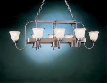 Hi-Lite MFG Co. H-2058-D-82-OPAL - 11-LIGHT POT RACK