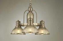 Hi-Lite MFG Co. H-263-D-82-FROST - 3-LIGHT CHANDELIER