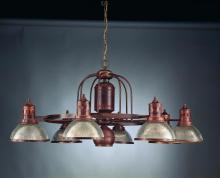 Hi-Lite MFG Co. H-268-D-82-CLR RIB - 8-LIGHT FOYER