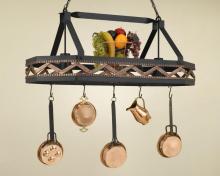 Hi-Lite MFG Co. H-64Y-D-113 W/CI - 2-LITE POT RACK W/COPPER INSERT