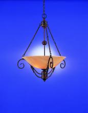 Hi-Lite MFG Co. H-7145-D-77-HONEY - 3-LIGHT FOYER