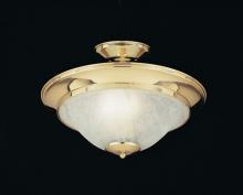 Hi-Lite MFG Co. H-8017-F-33-CLOUD - 2-LIGHT SEMI FLUSH MOUNT