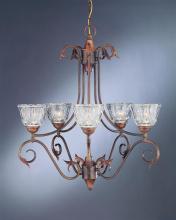 Hi-Lite MFG Co. H-8145-D-33-CRYSTAL - 5-LIGHT CHANDELIER