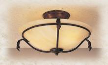 Hi-Lite MFG Co. H-8153-F-22-CLOUD - 2-LIGHT SEMI FLUSH MOUNT