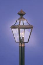 Hi-Lite MFG Co. H-975-P-82-FROST - 2-LIGHT POST MOUNT