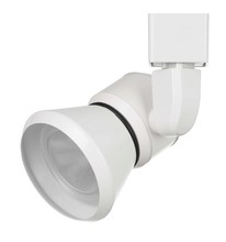 CAL Lighting HT-888WH-CONEWH - 10W Dimmable integrated LED Track Fixture, 700 Lumen, 90 CRI