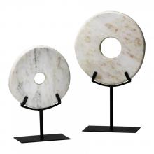 Cyan Designs 02308 - Disk On Stand | White | Small