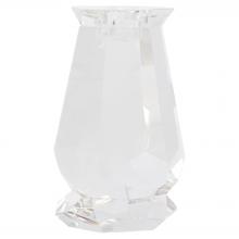 Cyan Designs 11765 - Faceted Candleholder | Clear-Short