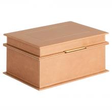 Cyan Designs 12003 - Garcia Box | Palomino | Brass | Large