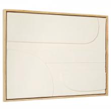 Cyan Designs 12175 - Nolan Decorative Panel | Off-White | Walnut