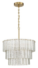 Craftmade 48690-SB - Museo 12 Light Pendant in Satin Brass