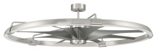 Craftmade AXL57BNK8 - Axel 52" 8-Blade Ceiling Fan in Brushed Polished Nickel w/ Brushed Nickel Blades