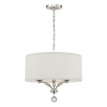 Crystorama 8005-PN - Mirage 18'' Polished Nickel Chandelier