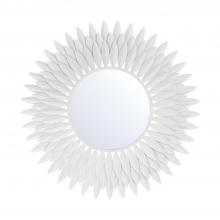 Crystorama BRH-M524-MT - Broche 24'' Matte White Mirror