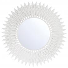 Crystorama BRH-M530-MT - Broche 30'' Matte White Mirror