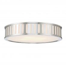 Crystorama KEN-8305-PN - Kendal 22.5'' Polished Nickel Flush Mount