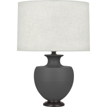 Robert Abbey MCR22 - Matte Ash Michael Berman Atlas Table Lamp