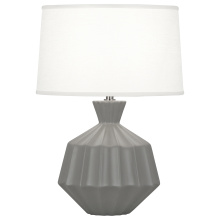 Robert Abbey MST18 - Matte Smokey Taupe Small Orion Accent Lamp