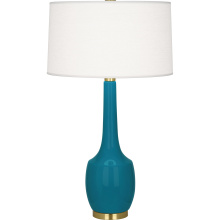 Robert Abbey PC701 - Peacock Delilah Table Lamp