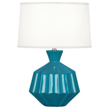 Robert Abbey PC989 - Peacock Small Orion Accent Lamp