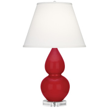 Robert Abbey RR13X - Ruby Red Small Double Gourd Accent Lamp