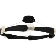 Quoizel PCSAF1734MBK - Saffron Semi-Flush Mount